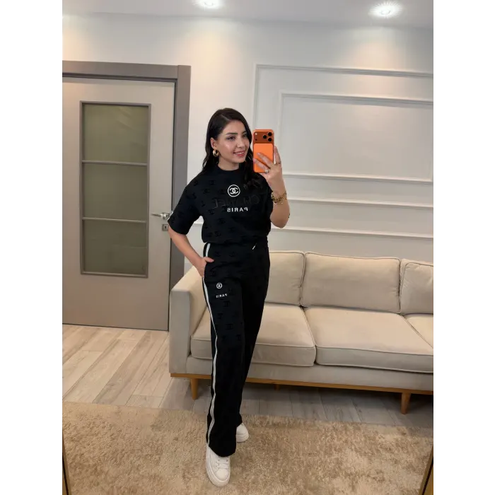 Cc Flok Baskılı İkili Takım