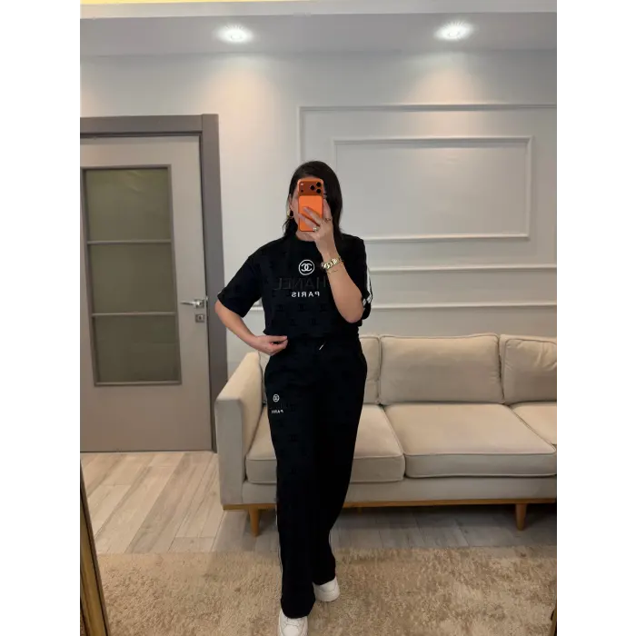 Cc Flok Baskılı İkili Takım