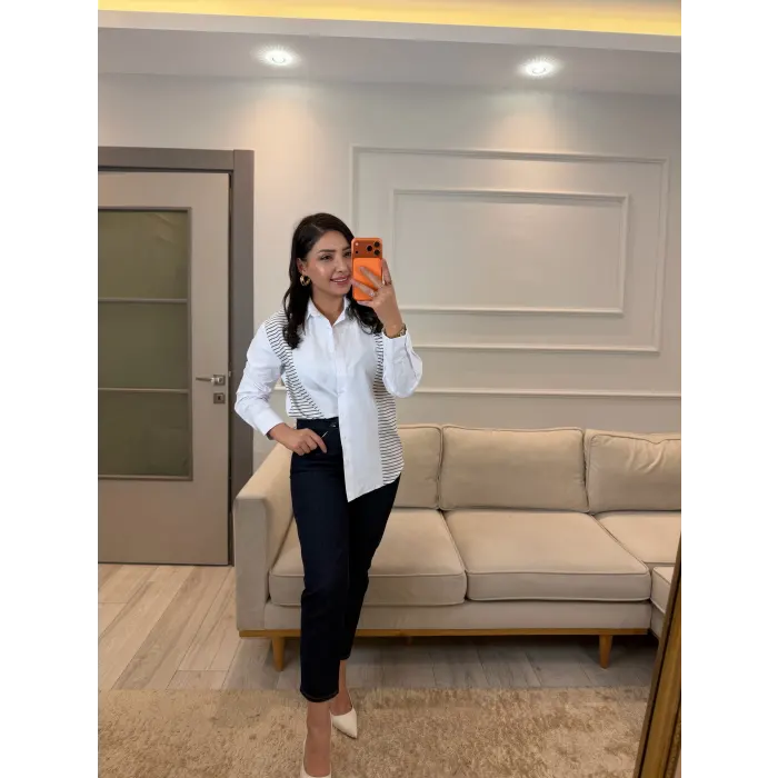 Premium Taş Detaylı Gömlek