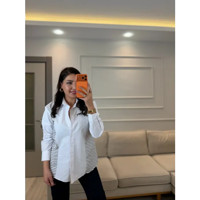 Premium Taş Detaylı Gömlek