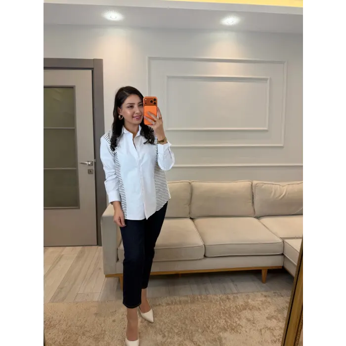 Premium Taş Detaylı Gömlek