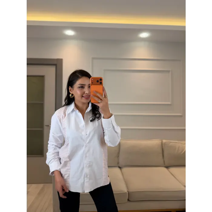 Premium Taş Detaylı Gömlek