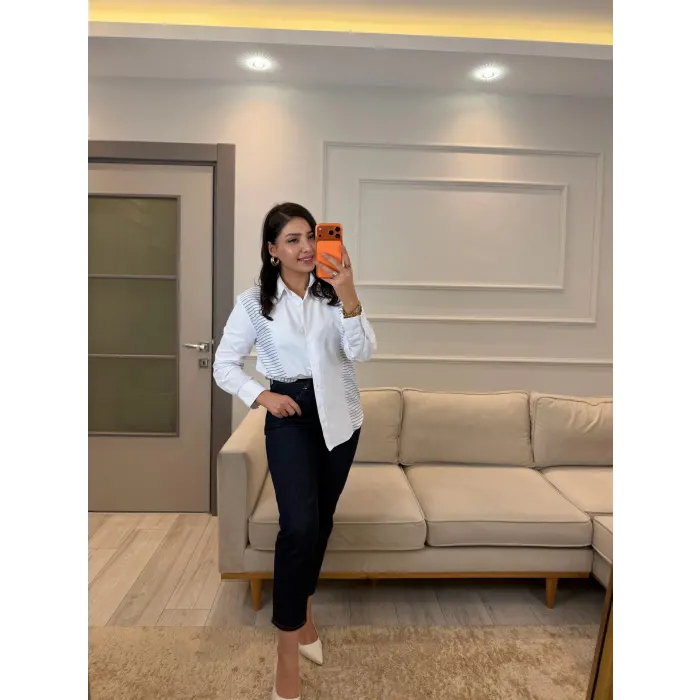 Premium Taş Detaylı Gömlek