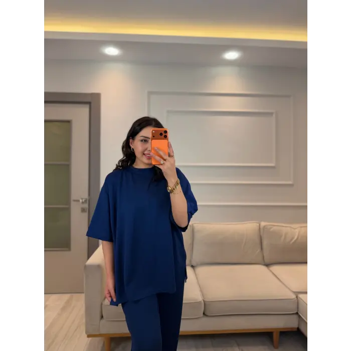 Oysh Yan Yırtmaçlı Paraşüt Garnili Takım