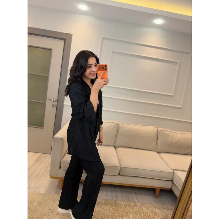 Voager Kimono Pantolon İkili Takım