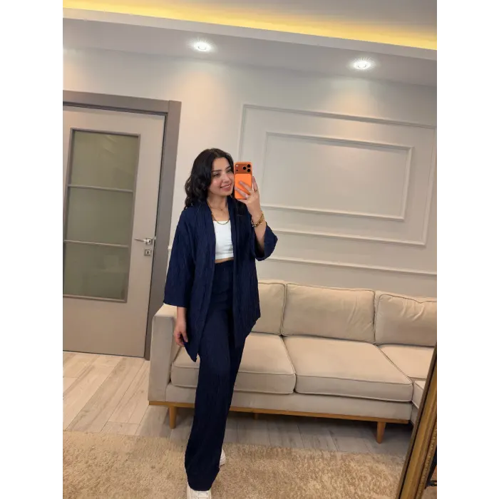 Voager Kimono Pantolon İkili Takım