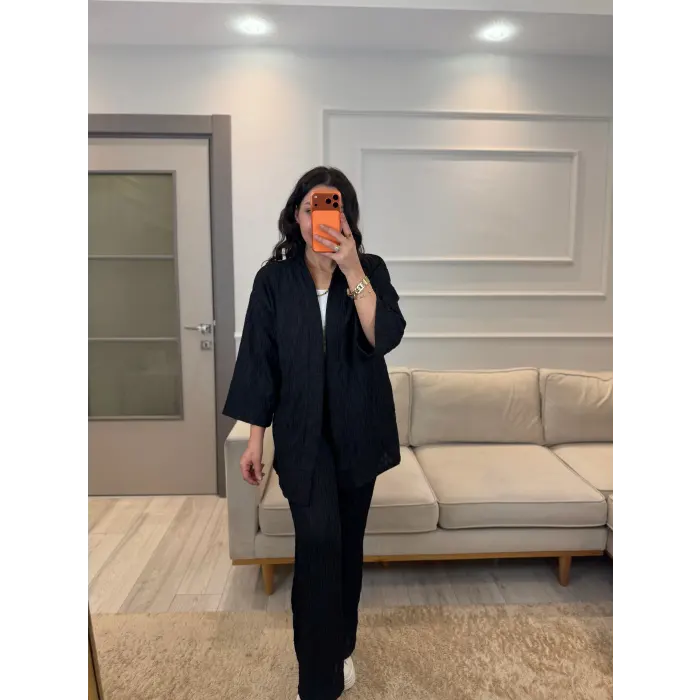 Voager Kimono Pantolon İkili Takım