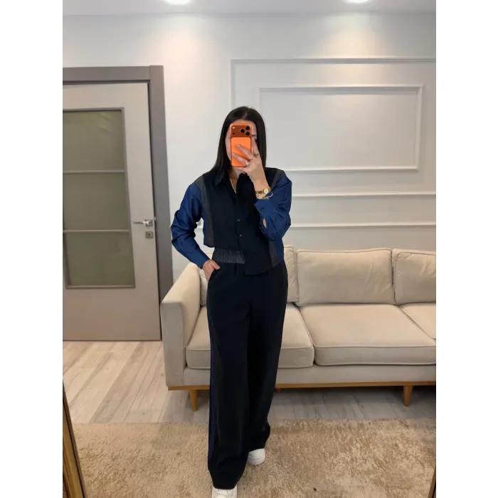 Mrka Muadil Jean Detaylı Tencel Premium Takım