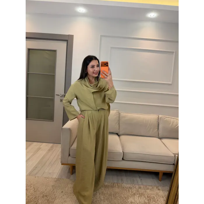 Şal Detaylı Tensel İkili Takım