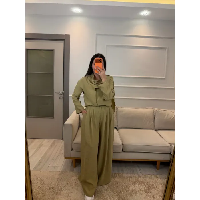 Şal Detaylı Tensel İkili Takım