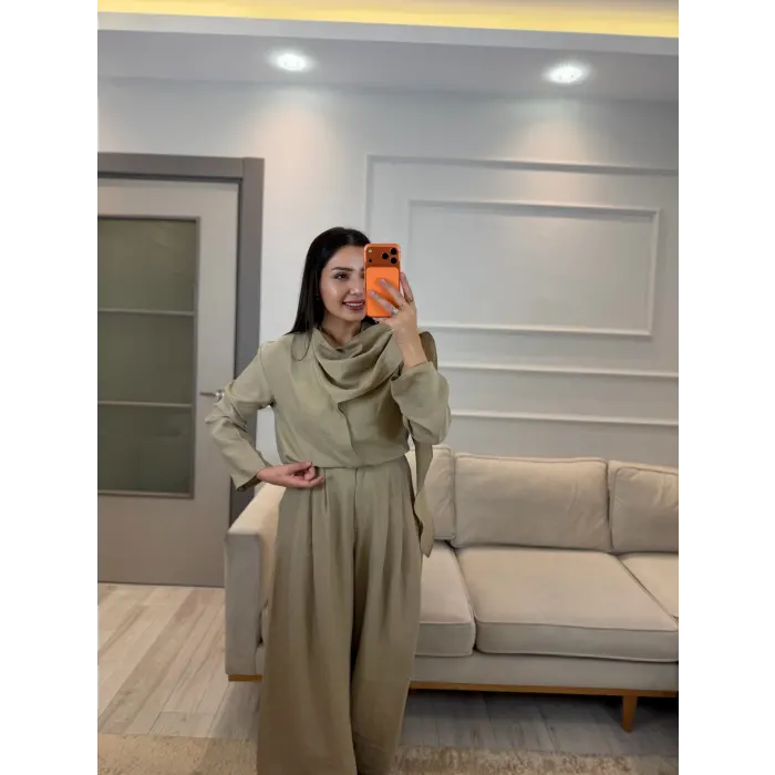 Şal Detaylı Tensel İkili Takım