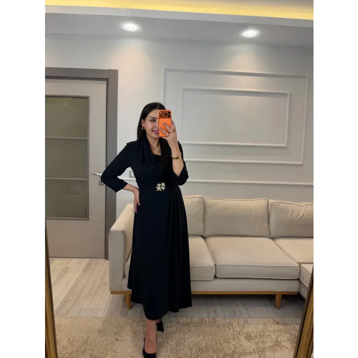 Lia Kemer Detaylı Elbise