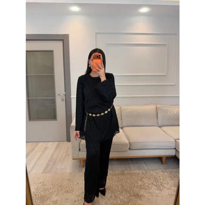 Zincir Kemer Güpür İkili Takım