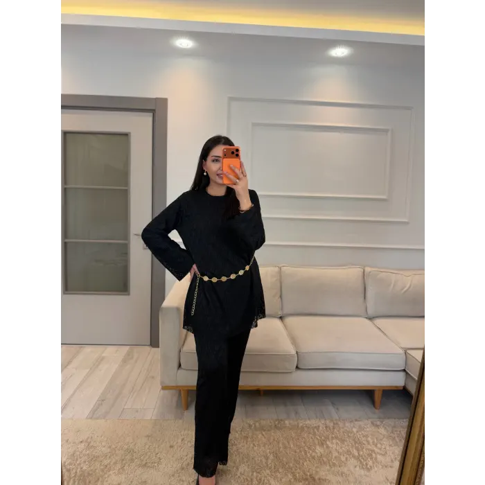 Zincir Kemer Güpür İkili Takım