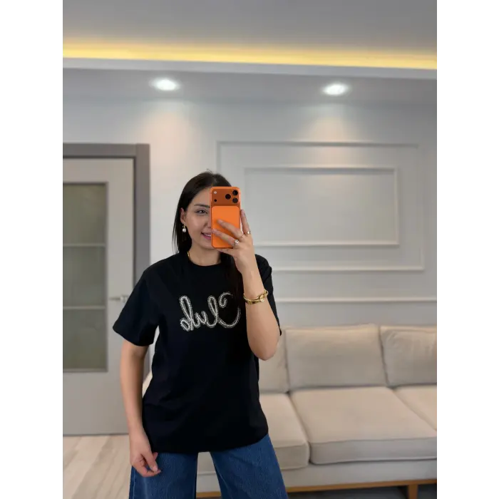 Club Taşlı T-Shirt