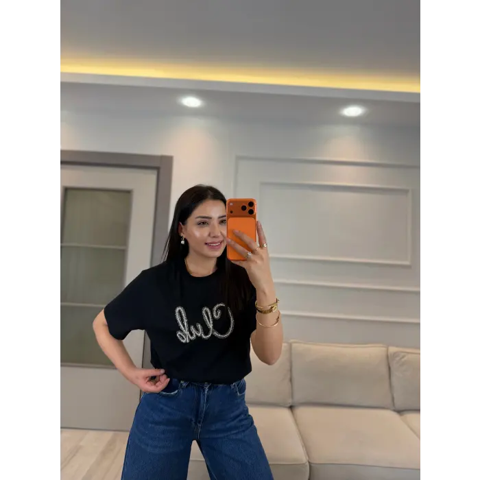 Club Taşlı T-Shirt