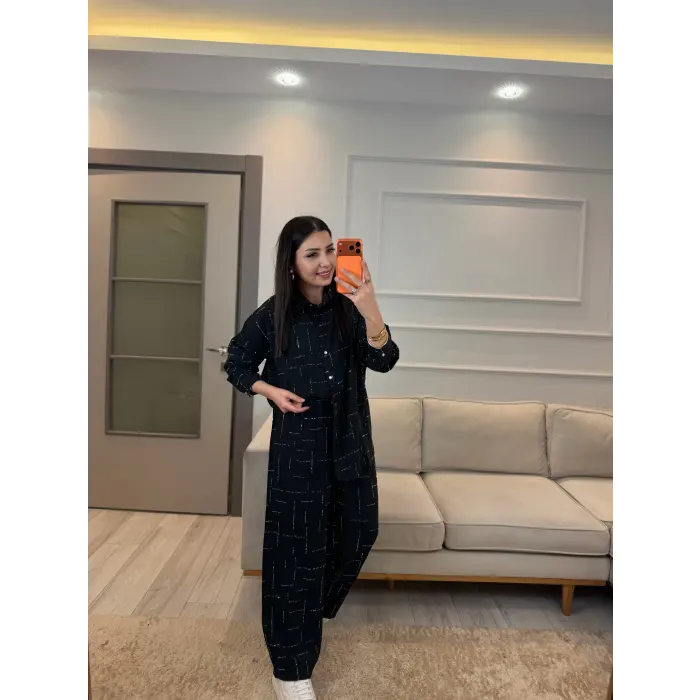 Tensel Sıra Taşlı İkili Takım