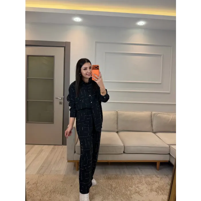 Tensel Sıra Taşlı İkili Takım