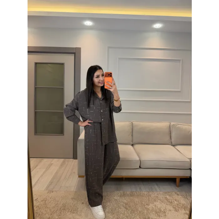 Tensel Sıra Taşlı İkili Takım