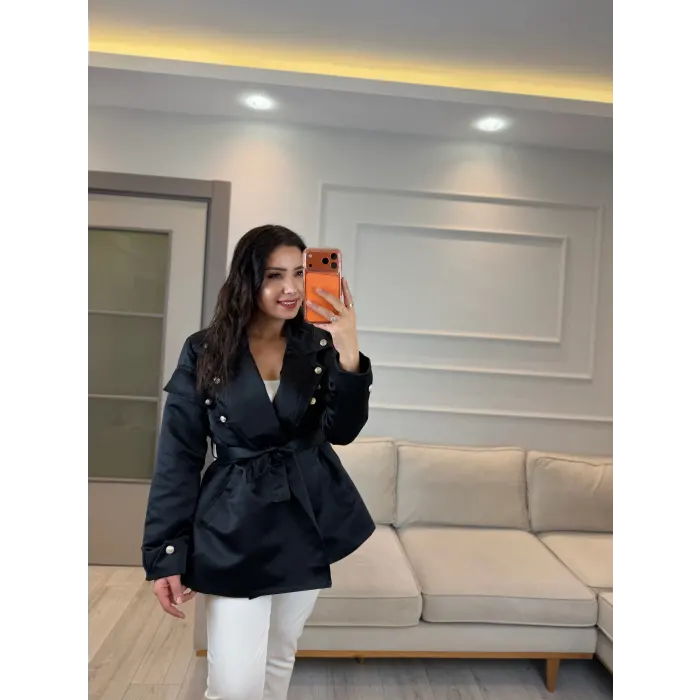 Tasarım Saten Ceket