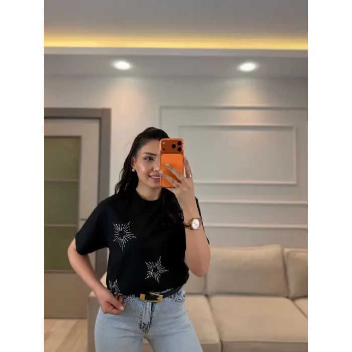 Club Çoklu Yıldız T-Shirt