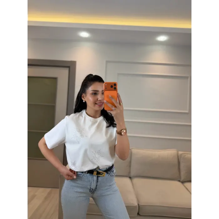 Club Çoklu Yıldız T-Shirt