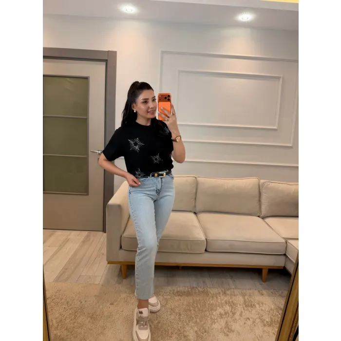 Club Çoklu Yıldız T-Shirt