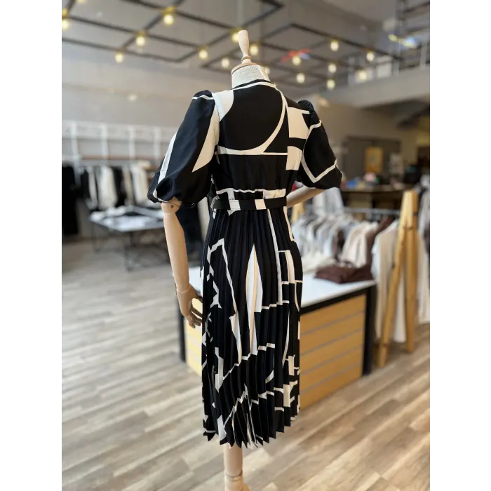 Albaw Saten Piliseli Elbise