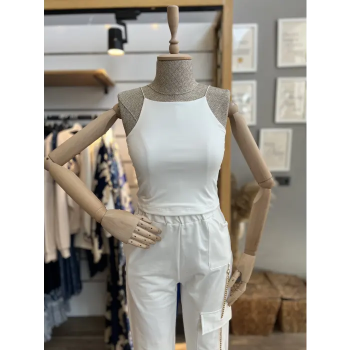 Anoxt İp Askılı Crop