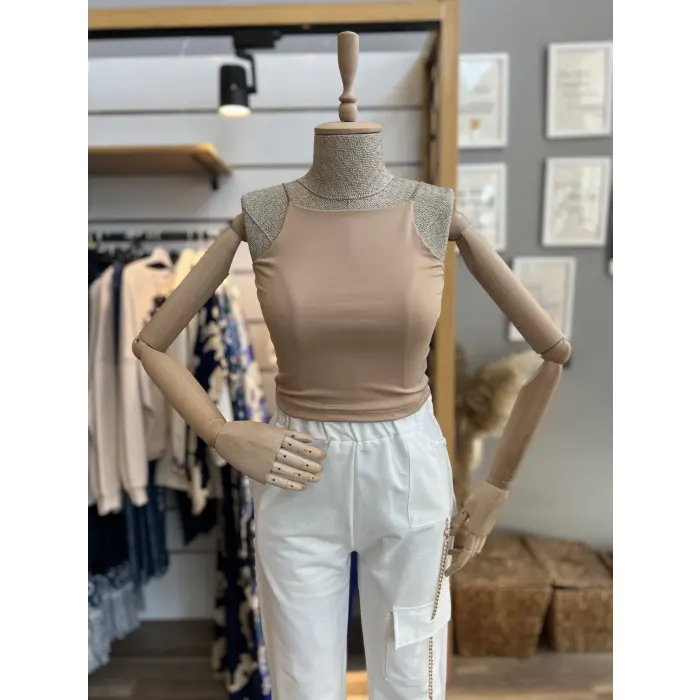 Anoxt İp Askılı Crop