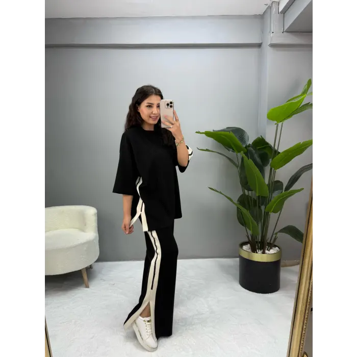 Ariav Yan Şeritli Oysh Modal Takım