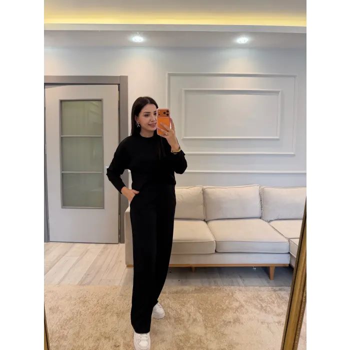 Bisiklet Yaka Modal İkili Takım