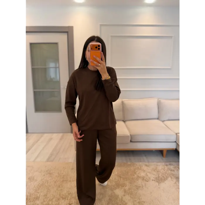 Bisiklet Yaka Modal İkili Takım