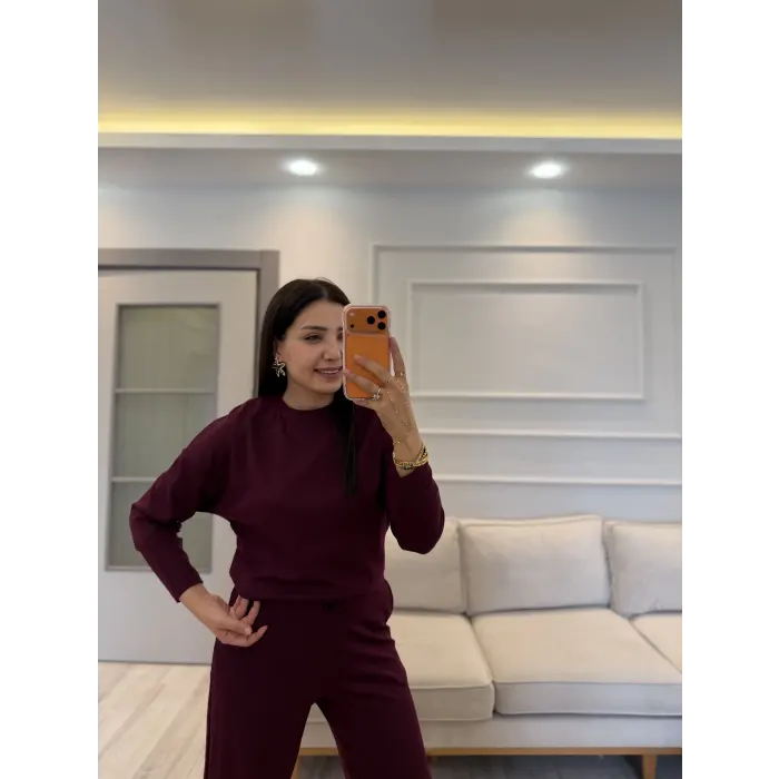 Bisiklet Yaka Modal İkili Takım