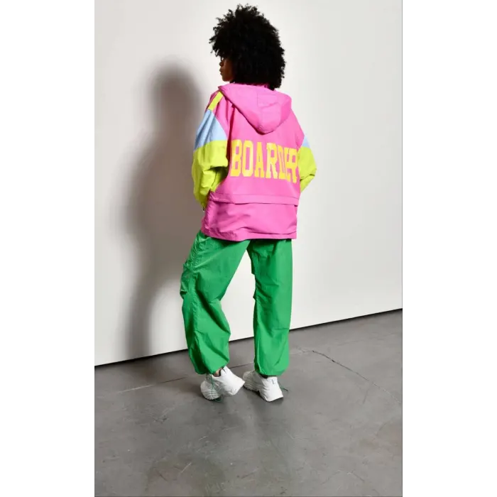 Cardinal Arka Baskılı Renkli Yağmurluk