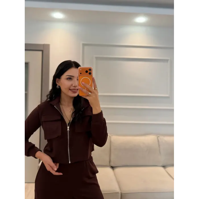 Cep Detaylı Modal İkili Takım