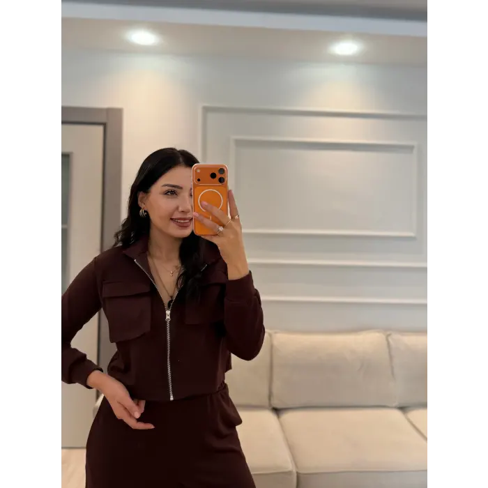 Cep Detaylı Modal İkili Takım