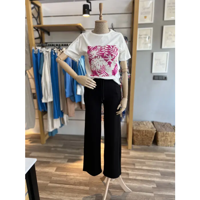 Ctirra Örme Palazzo Pantolon