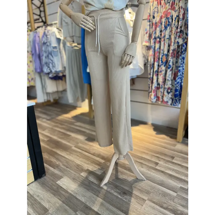 Ctirra Örme Palazzo Pantolon