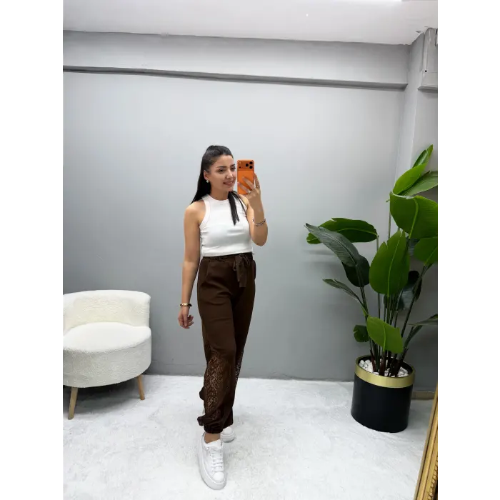 Dantel Garnili Pantolon