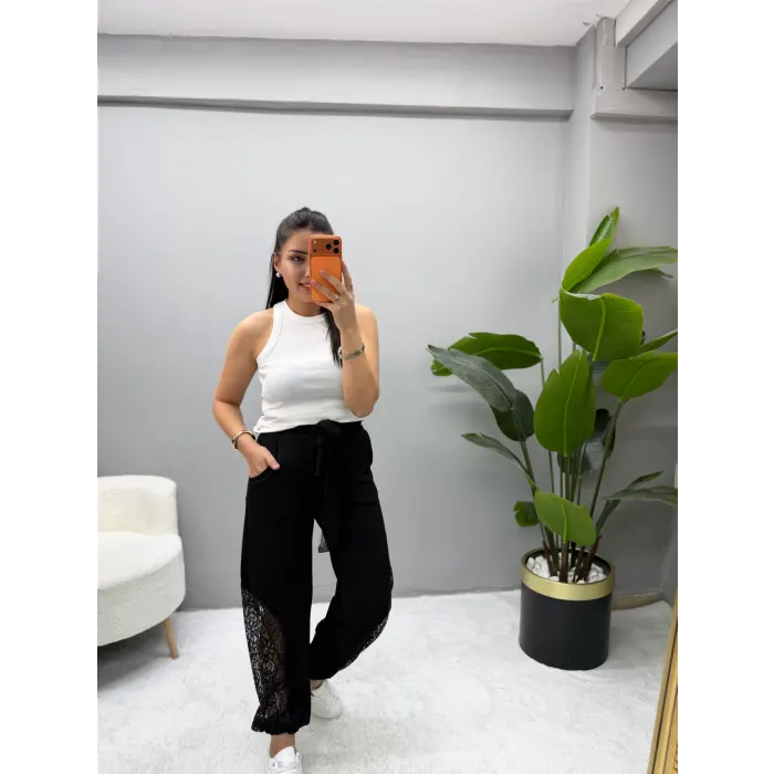 Dantel Garnili Pantolon