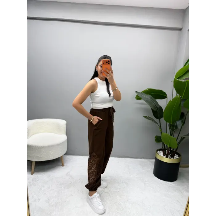 Dantel Garnili Pantolon