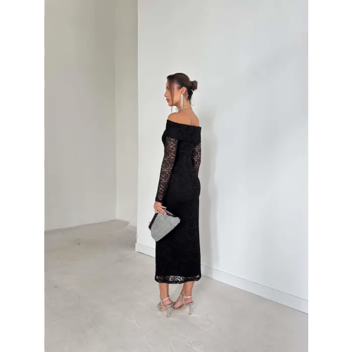 Dantel Madonna Elbise