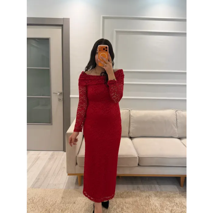 Dantel Madonna Elbise