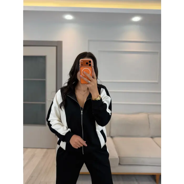 Double Color Biyeli Modal İkili Takım