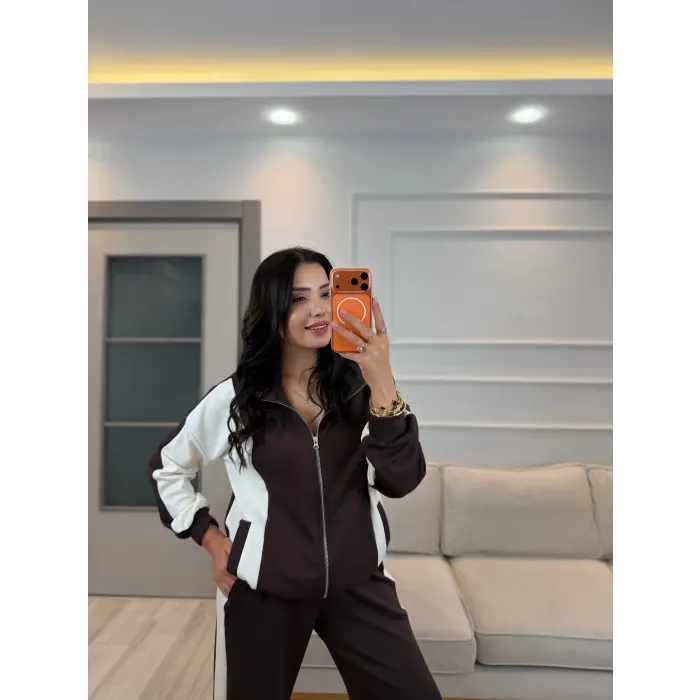 Double Color Biyeli Modal İkili Takım