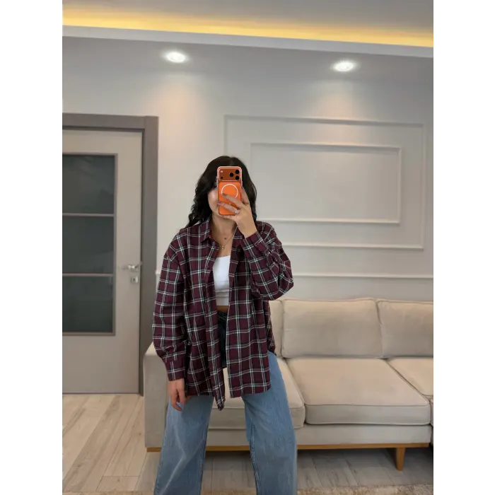 Ekose Desenli Oduncu Gömlek