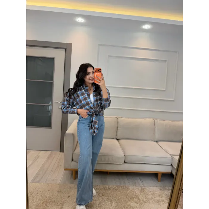 Ekose Desenli Oduncu Gömlek