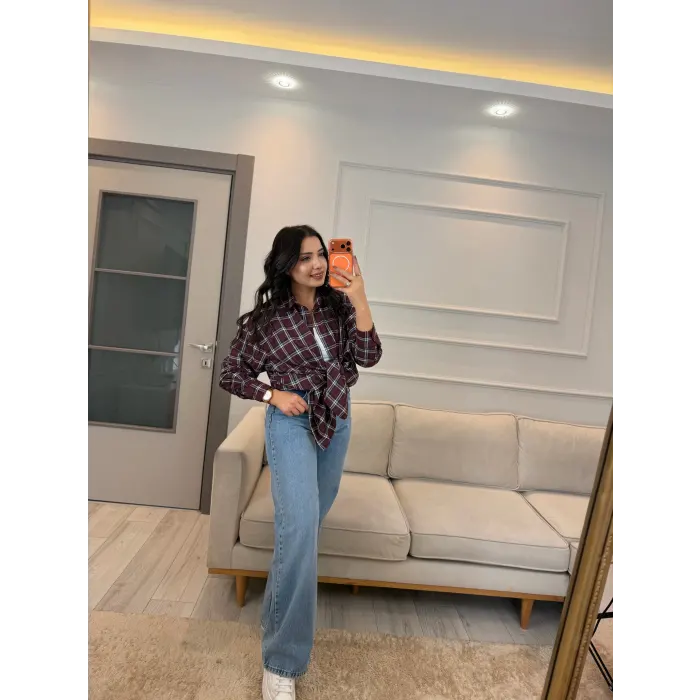 Ekose Desenli Oduncu Gömlek