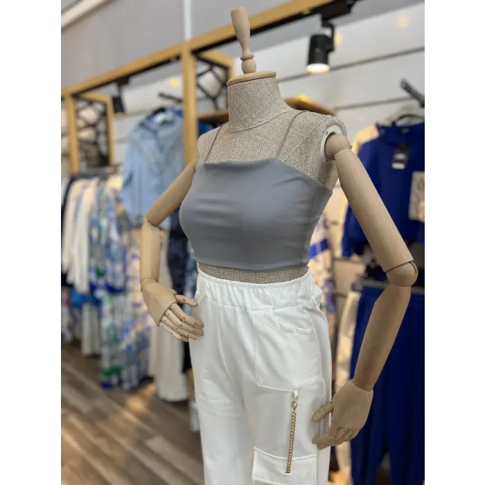 Endga İp Askılı Bustiyer